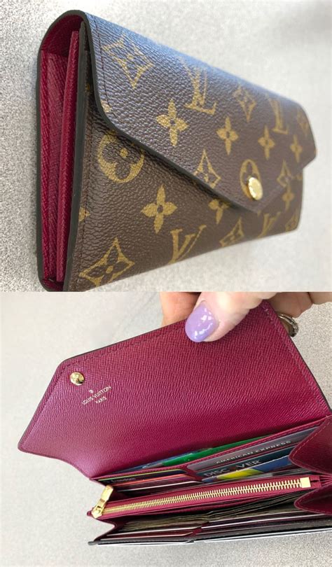 replica sarah louis vuitton wallet|louis vuitton sarah wallet monogram.